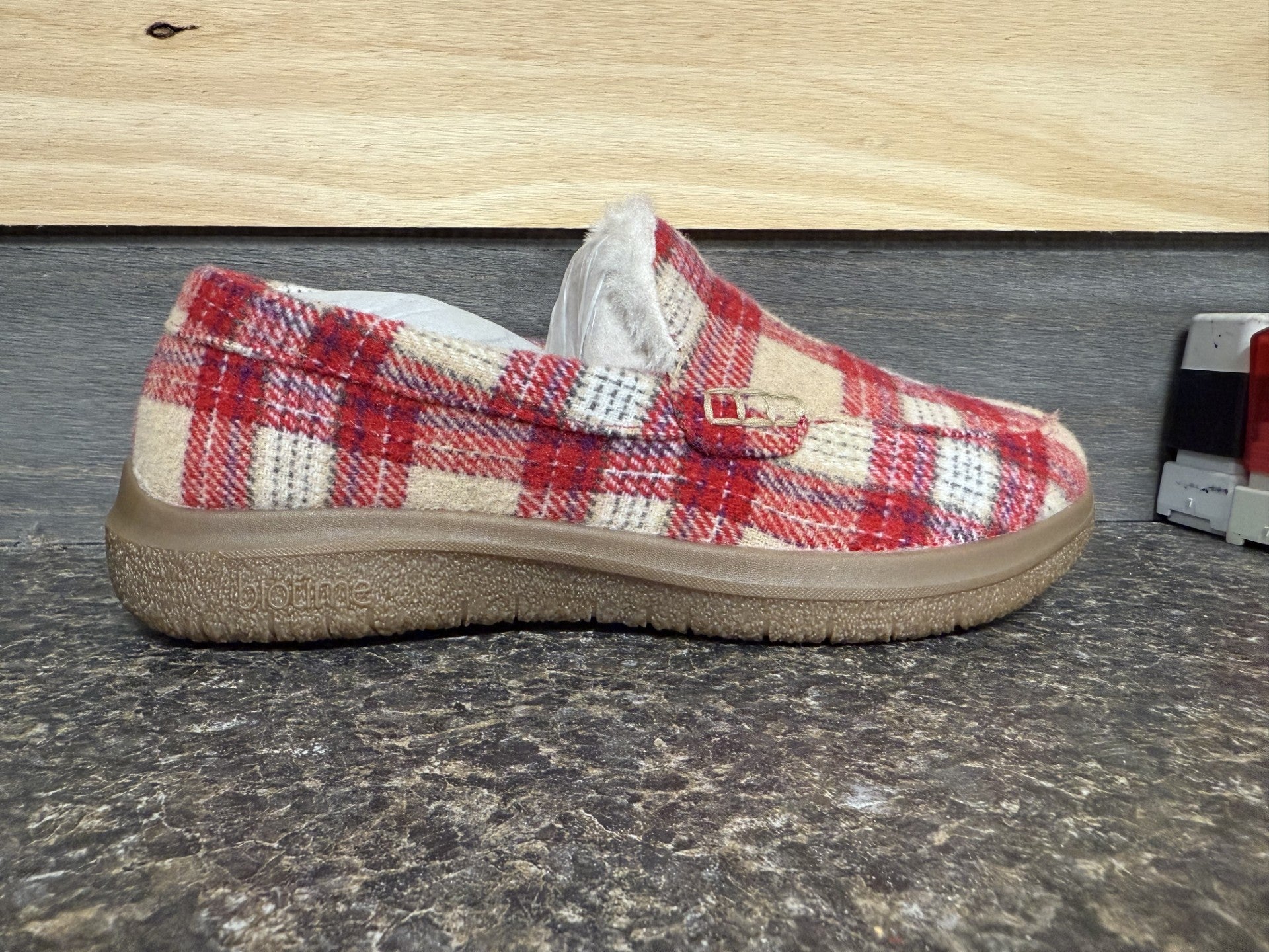 Biotime Red Plaid