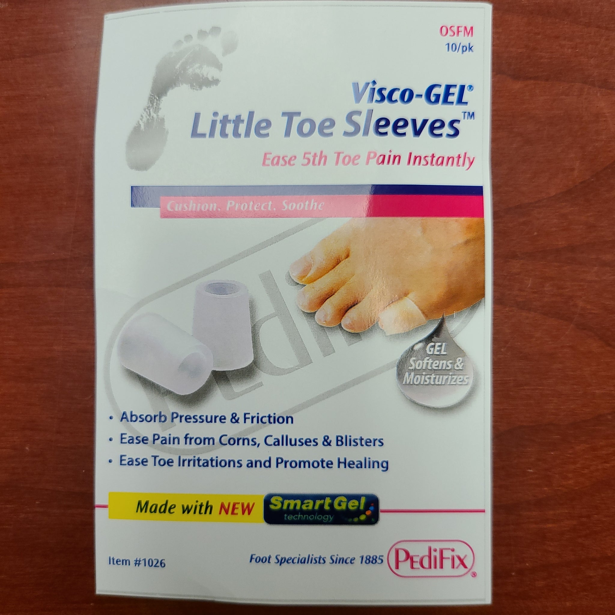 Visco-Gel Little Toe Sleeves